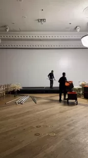 A perfect blend: Nikaah divider for the ceremony, dreamy stage for the celebration 🤍🤎#NikkahBackdrop #NikkahMoment #NikkahReady #NikkahVibes #ModernNikkah #FusionNikah #NikkahStageInspo #BridalBackdrop #WeddingDivider #CulturalFusionWedding #ModernSouthAsianBride #MuslimBrideStyle #IslamicWeddingInspo